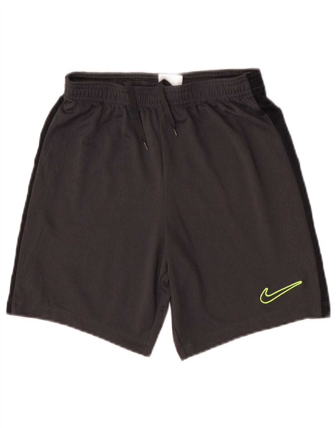 Nike Short de Sport Garçon 10-11 Ans Polyester Colorblock Noir Moyen