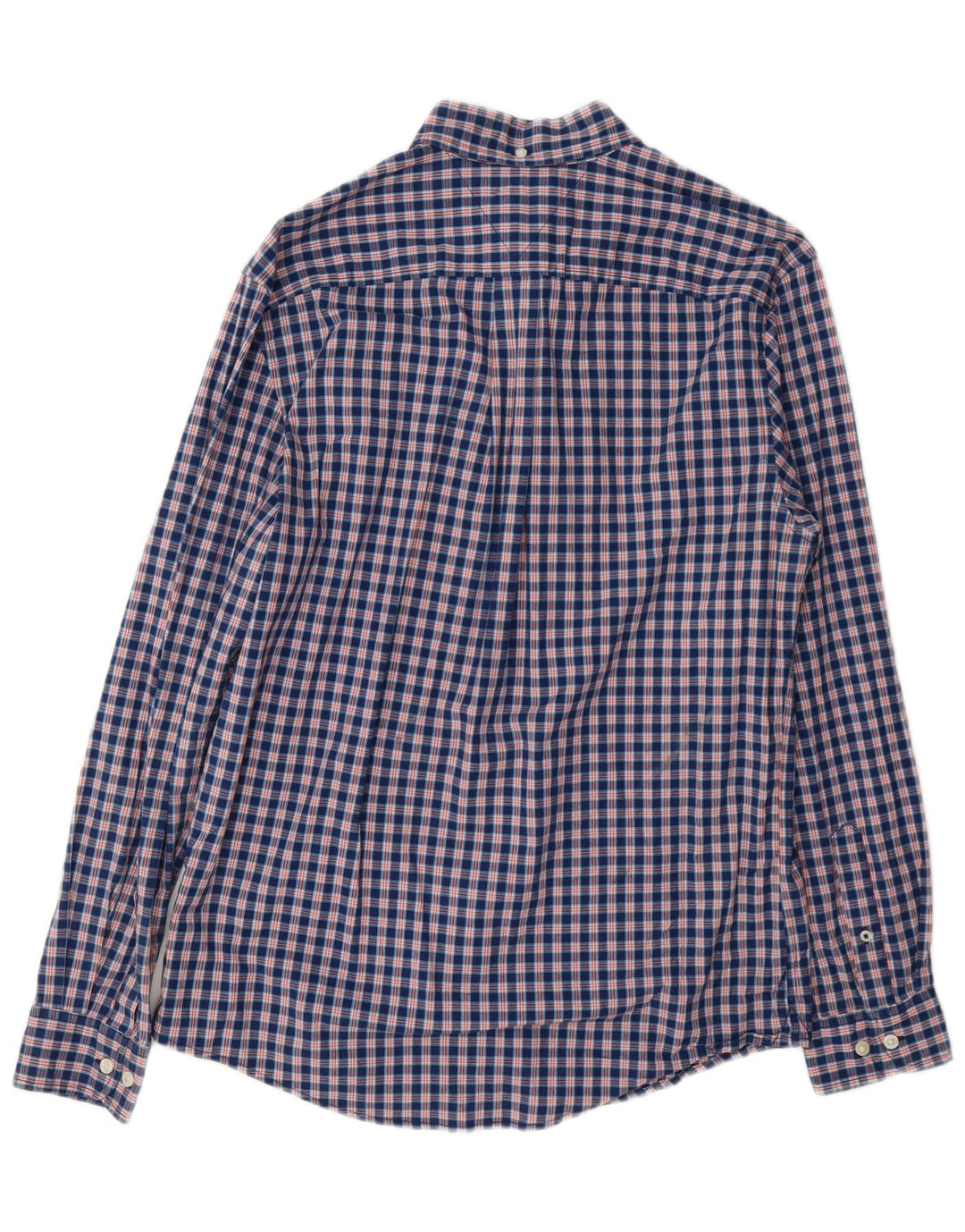 Tommy Hilfiger Chemise Homme Bleu Marine Moyen Carreaux Coton