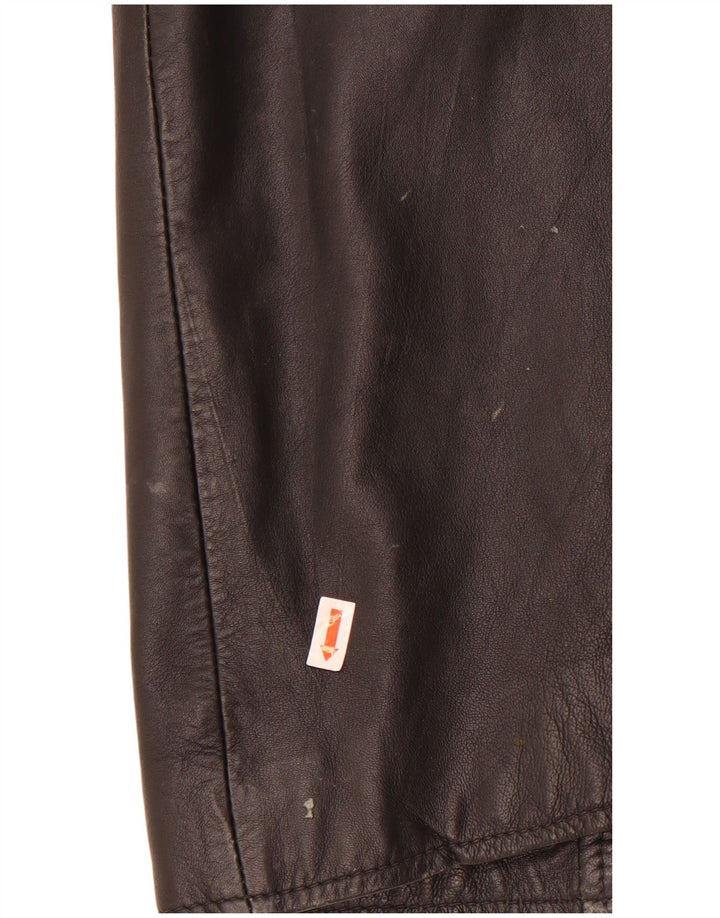 Gipsy Manteau en cuir pour femme UK 12 Marron moyen