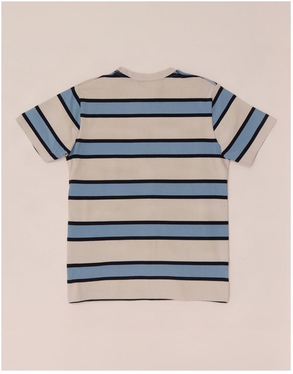 Ellesse T-Shirt Homme Petit Haut Rayé Blanc