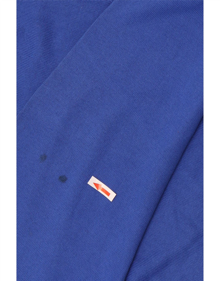 Zara Pull Col V Homme XL Bleu Coton