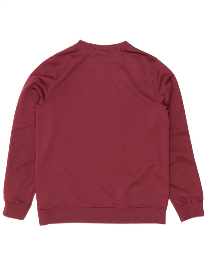 Nike Sweat-shirt graphique pour garçon 12-13 ans Large Bordeaux Colourblock