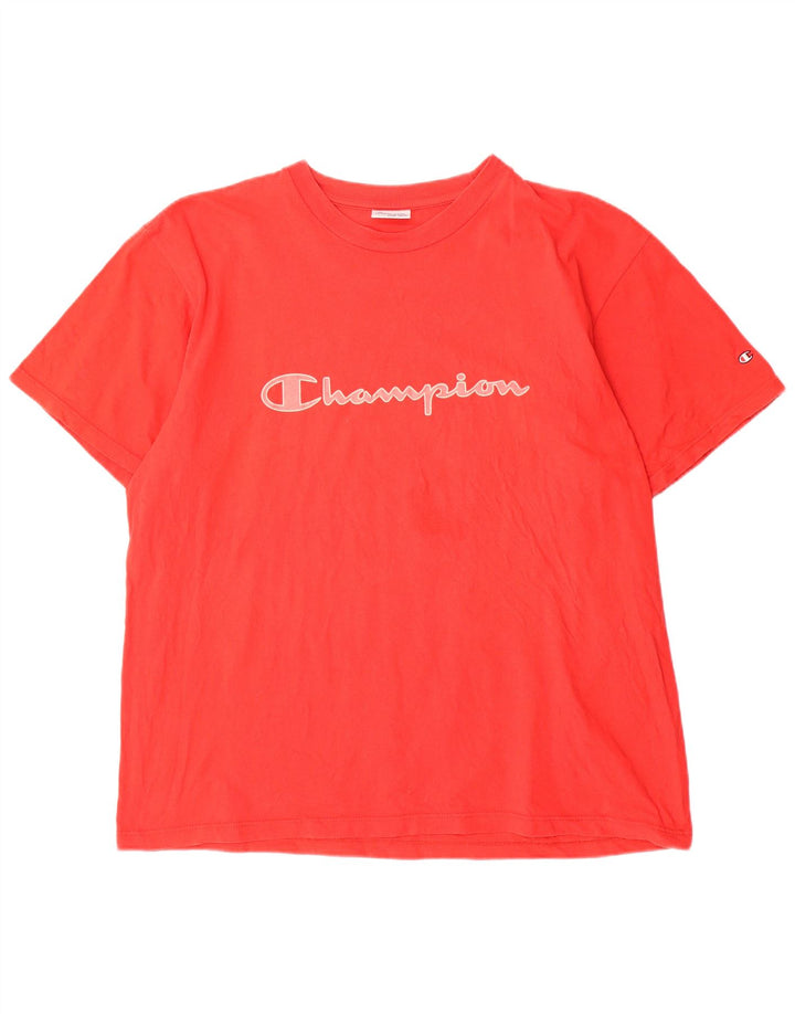 CHAMPION T-Shirt Graphique Homme 2XL Rouge