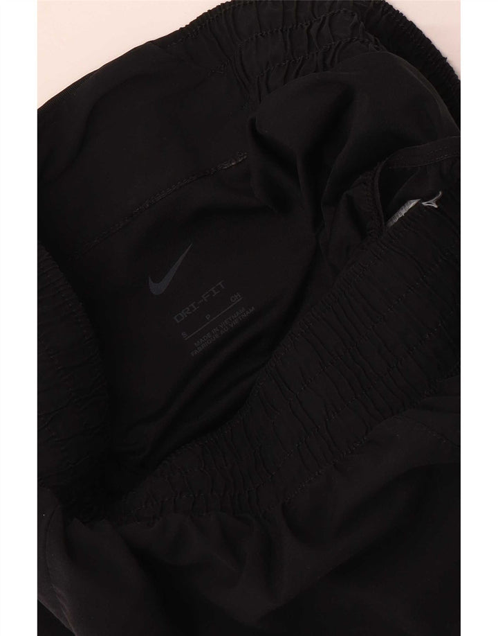 Nike Short de sport graphique pour femme UK 10 Petit Noir Polyester