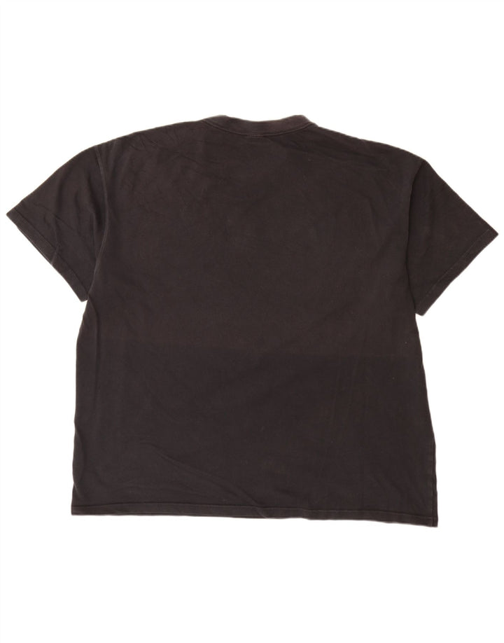 Nike T-shirt pour homme en coton noir 2XL