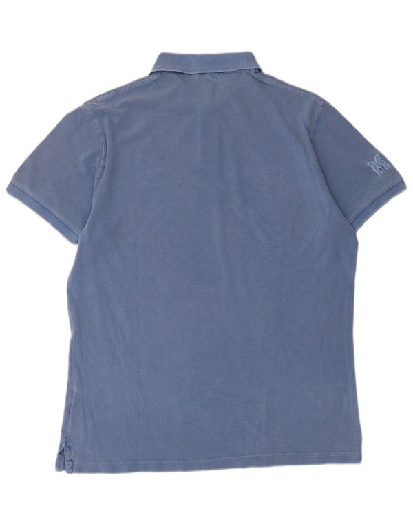 Marlboro Classics Polo graphique homme grand bleu coton