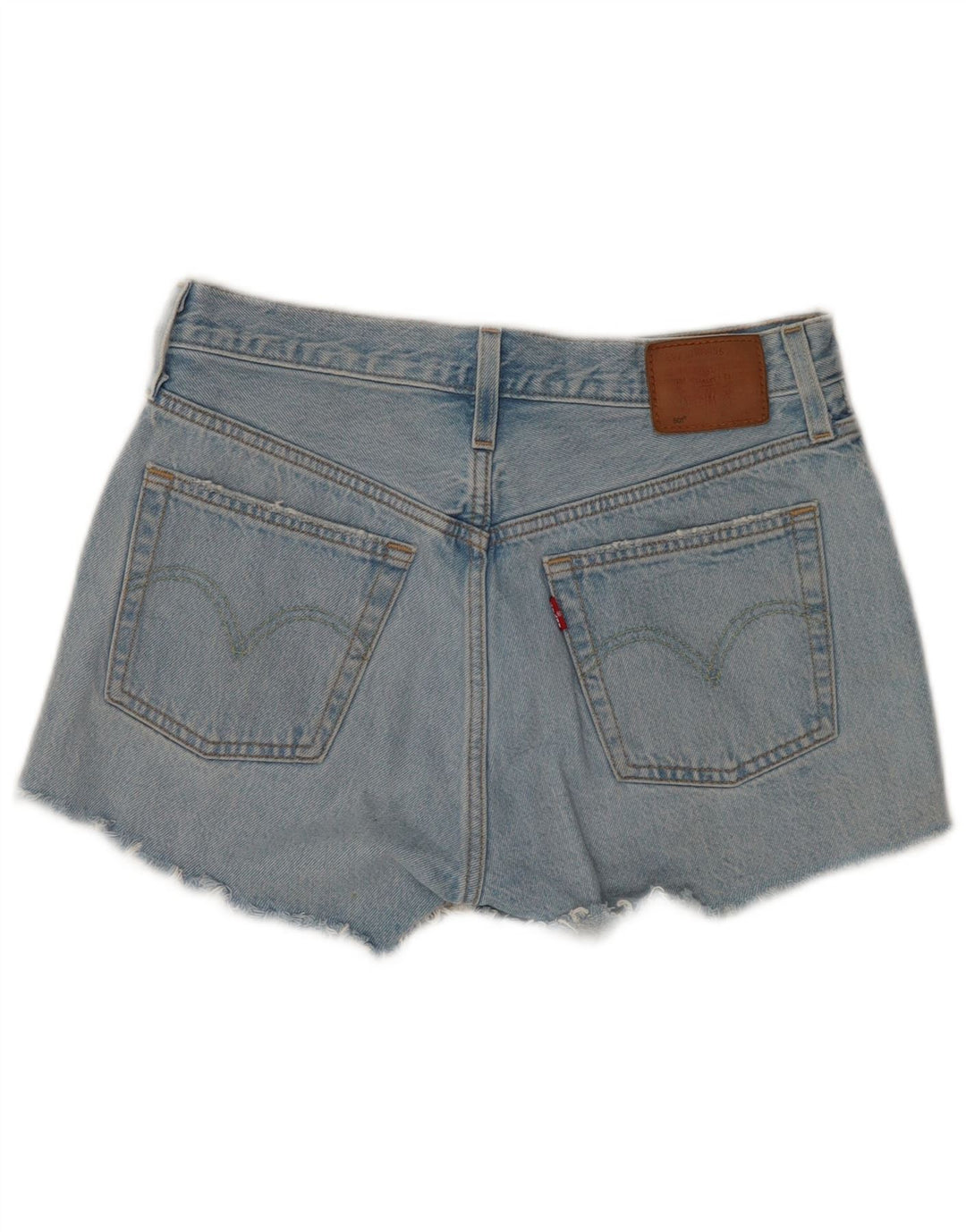 Levi's Short en Jean Femme W27 Small Bleu Coton