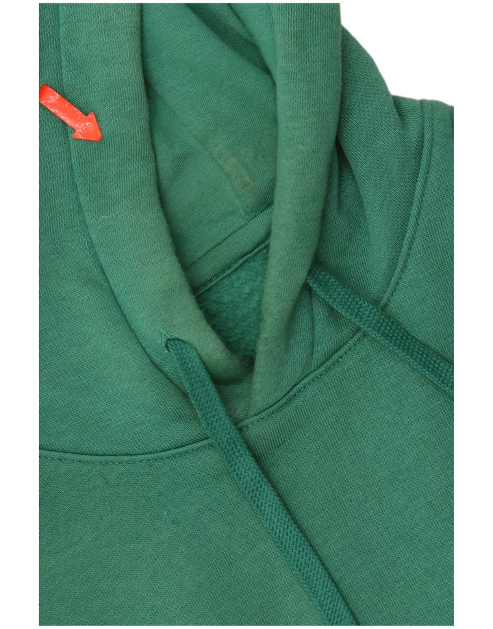 Nike Pull à capuche en coton vert moyen pour homme