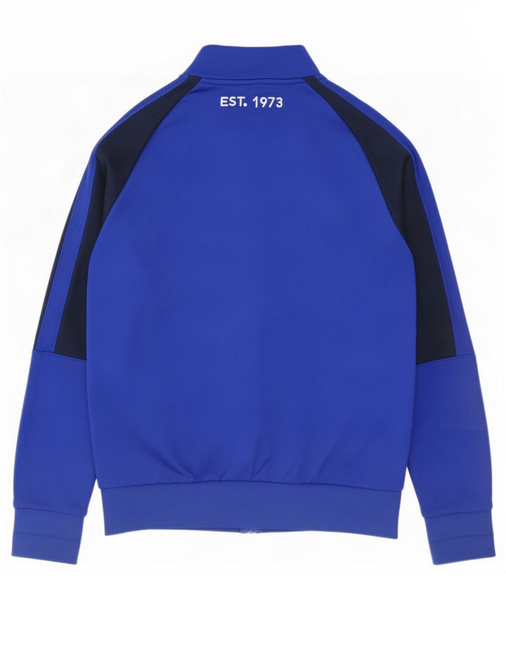 New Balance Veste de Survêtement Graphique Homme Bleu Moyen Colourblock