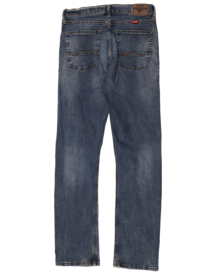 Wrangler Jean droit homme W30 L32 bleu coton