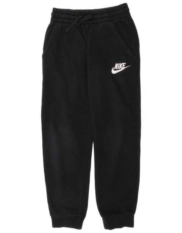 NIKE Pantalon de survêtement graphique fille 8-9 ans petit coton noir