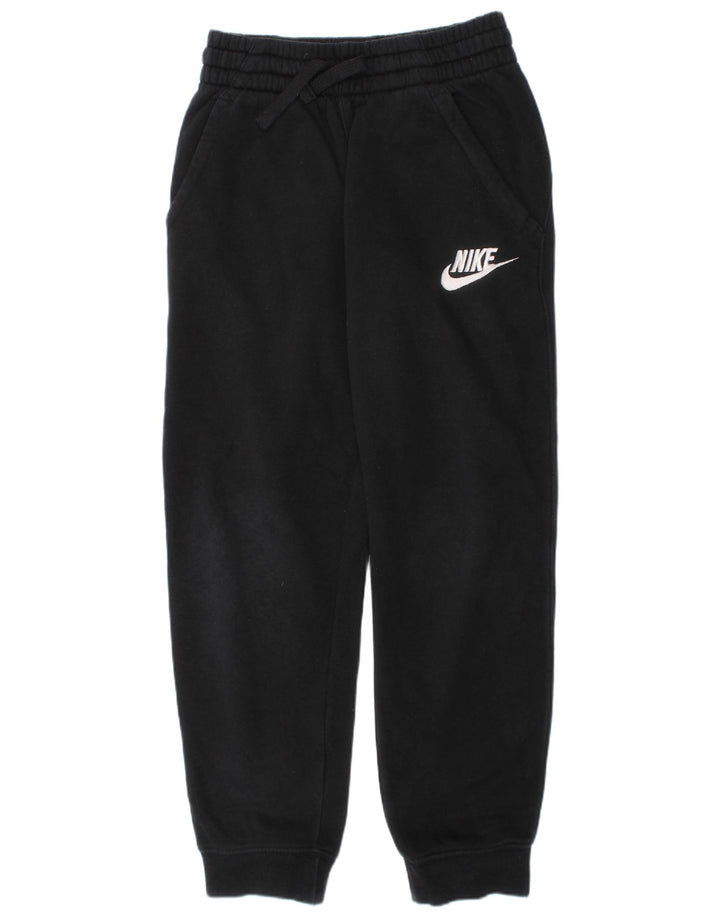 NIKE Pantalon de survêtement graphique fille 8-9 ans petit coton noir