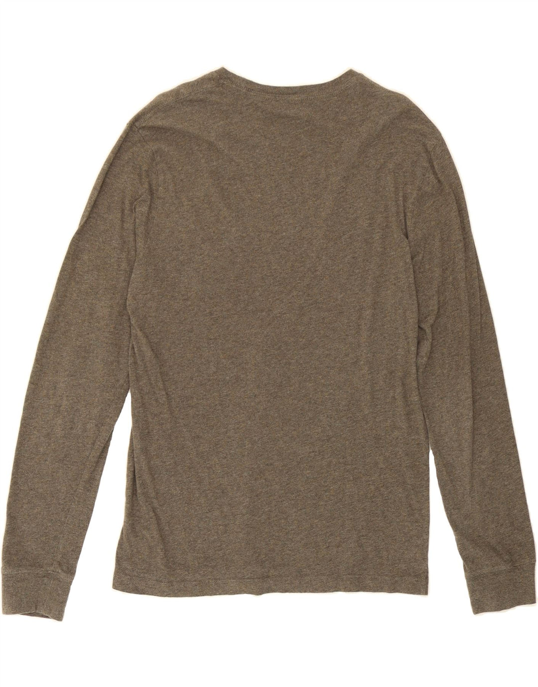 J. CREW Mens Top Long Sleeve Medium Brown Colourblock Cotton Vintage J. Crew and Second-Hand J. Crew from Messina Hembry 