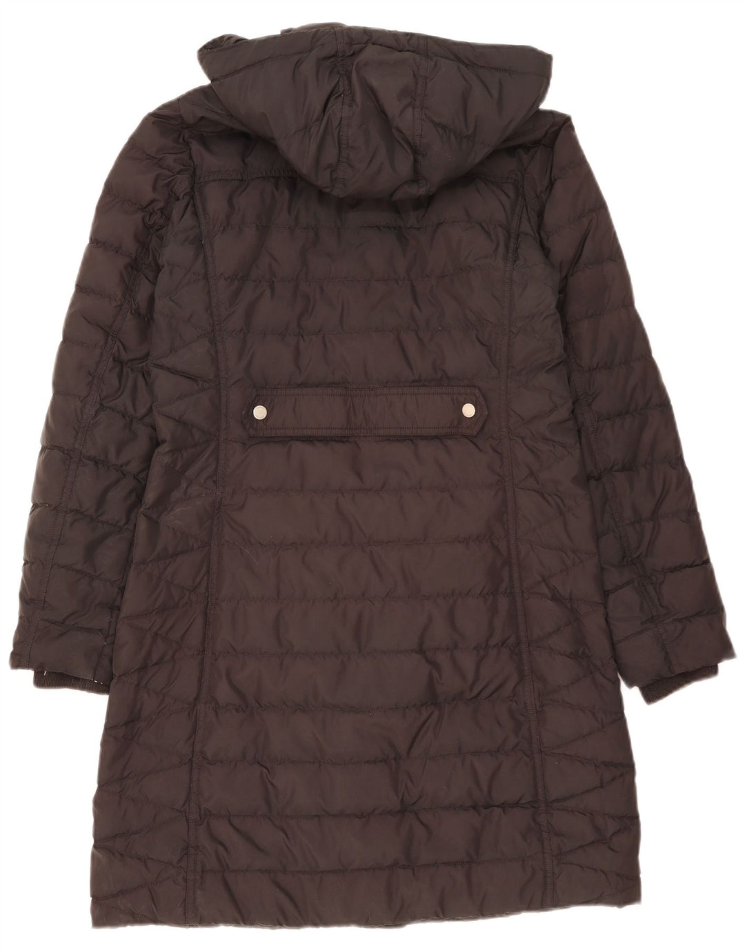 Tommy Hilfiger Manteau rembourré à capuche pour femme UK 16 Petit Noir Polyester