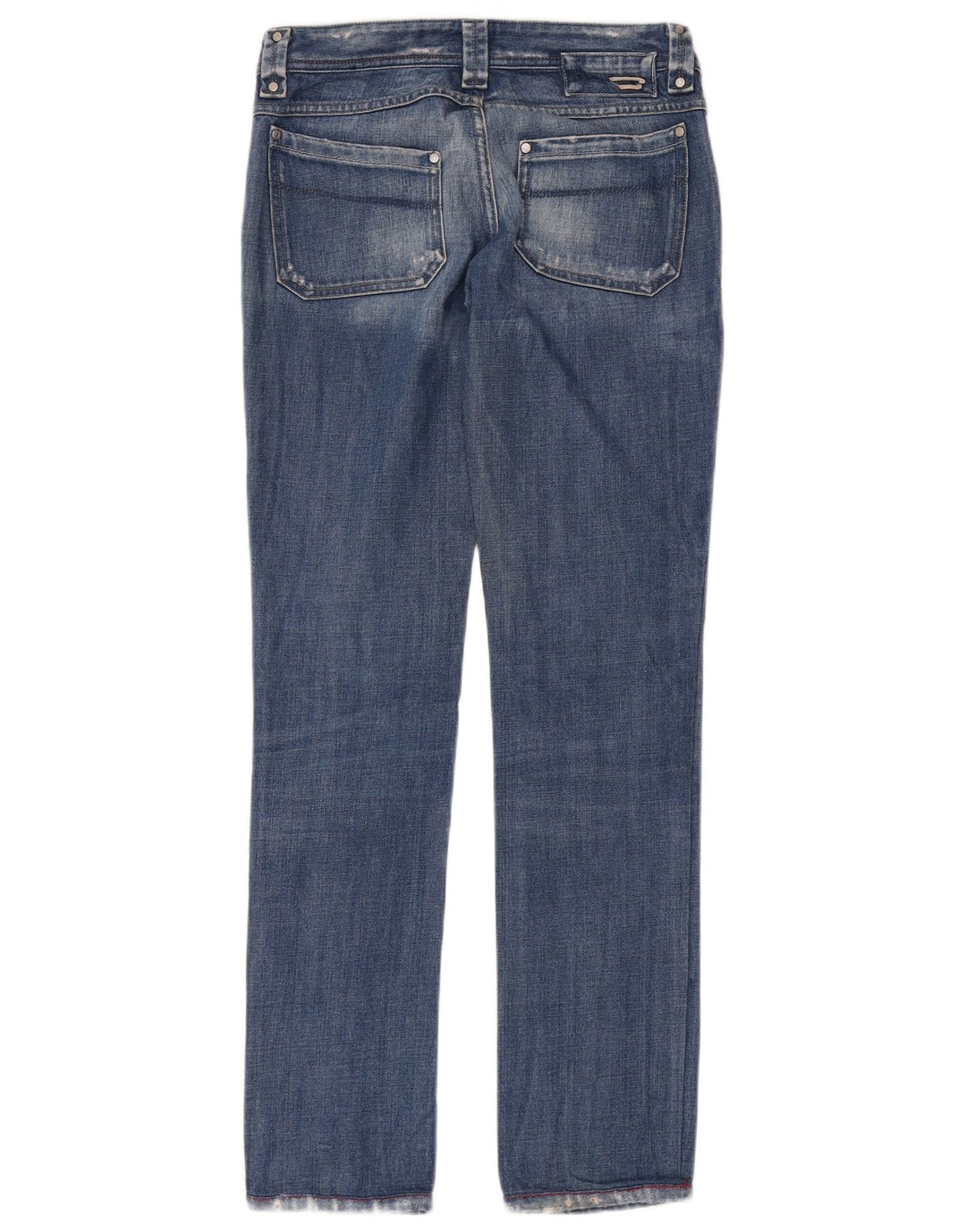 Jean droit vieilli femme Diesel W30 L32 coton bleu