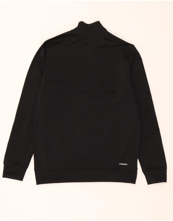 Adidas Veste de Survêtement Aeroready Garçon 13-14 Ans Noir Colorblock