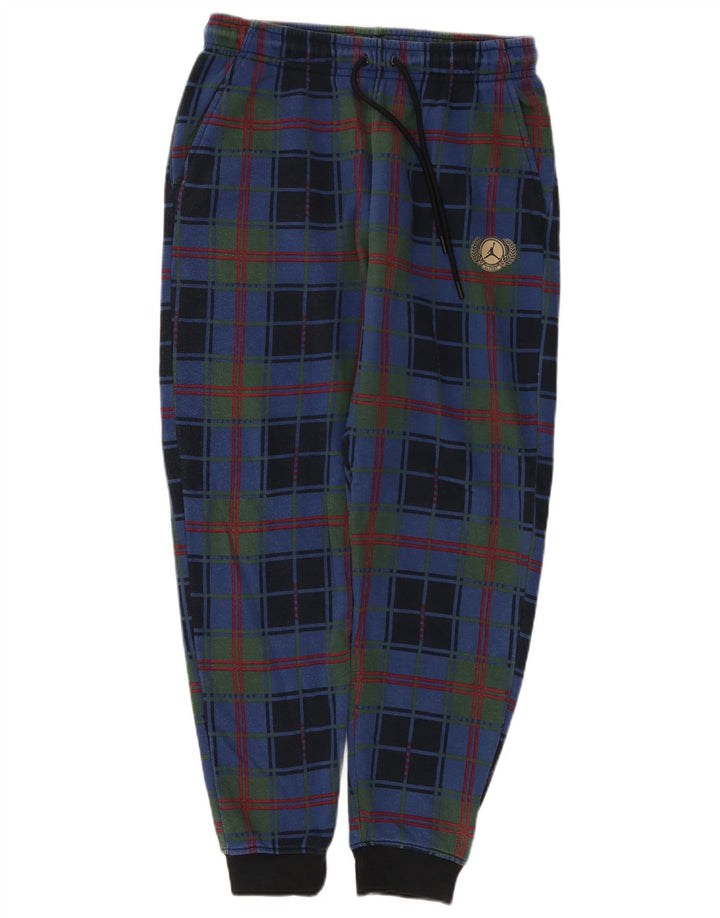 Jordan Pantalon de survêtement pour homme en coton à carreaux multicolore moyen