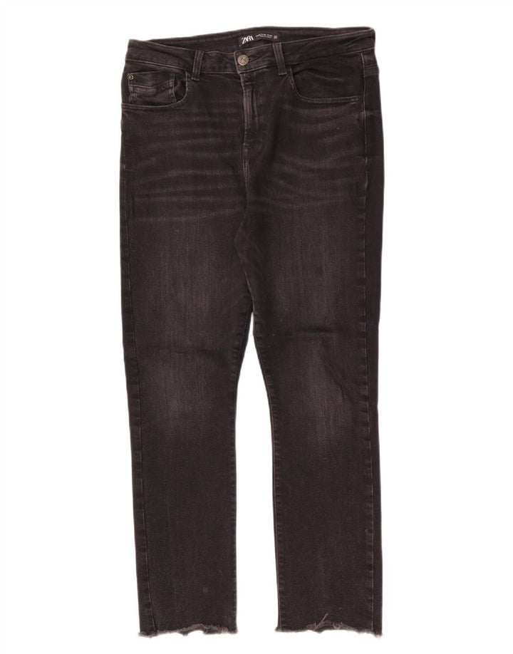 Zara Jean Slim Femme EU 40 Moyen W30 L27 Noir