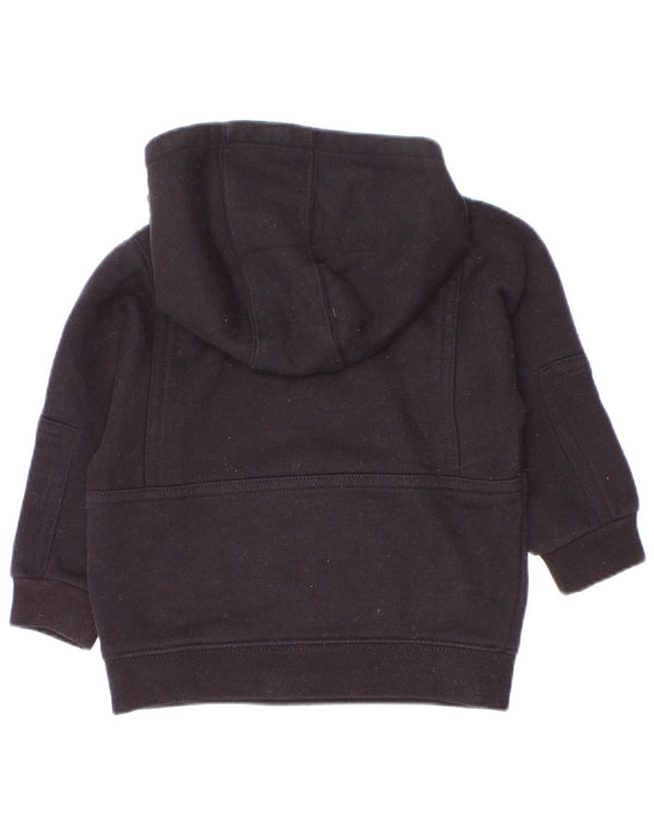 Nike Pull à capuche graphique pour bébé garçon 12-18 mois Noir Coton