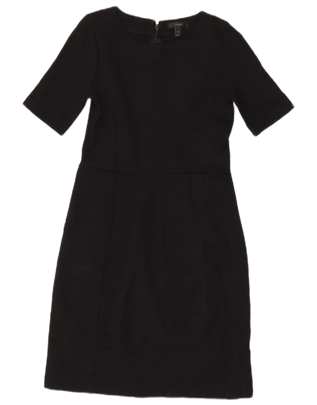 J. CREW Robe fourreau pour femme US 0 XS Laine noire