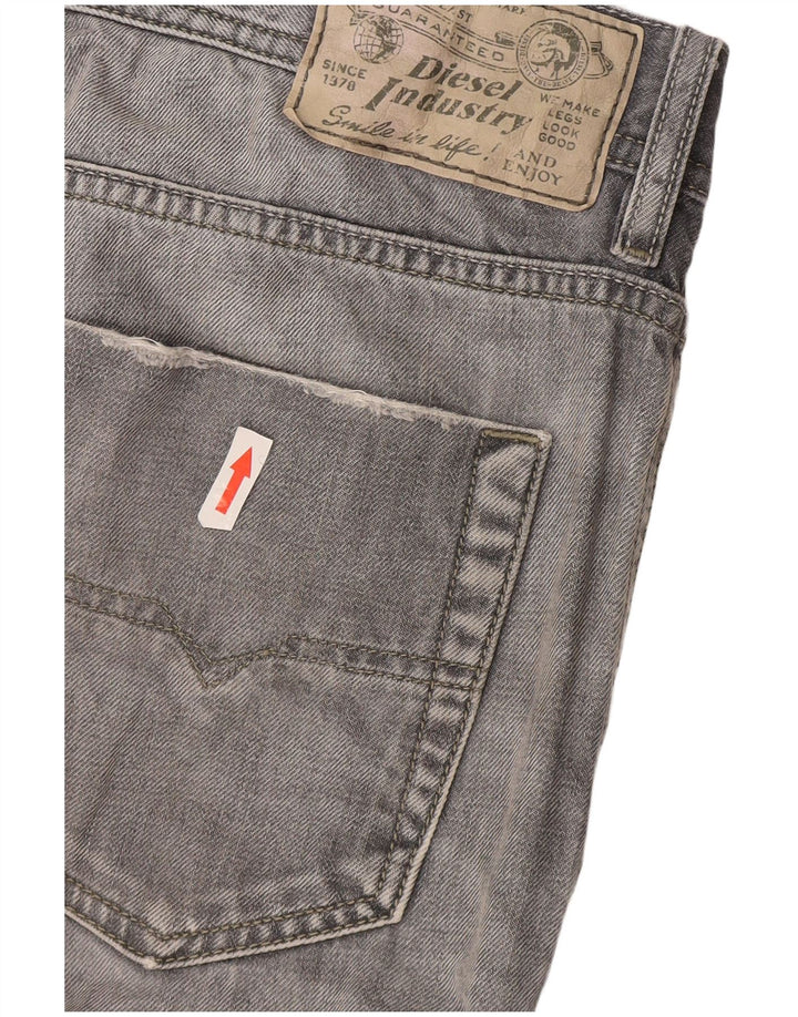 Diesel Jean Slim Kakee Carrot Homme W32 L30 Gris Coton