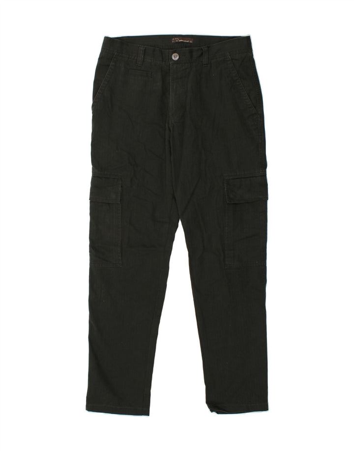 CELIO Womens Slim Cargo Trousers IT 42 Medium W32 L31  Green Cotton | Vintage Celio | Thrift | Second-Hand Celio | Used Clothing | Messina Hembry 