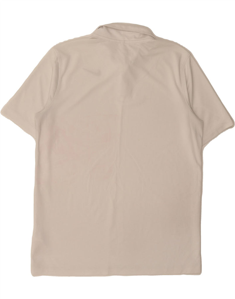 NIKE Womens Dri Fit Polo Shirt UK 18 XL White Polyester Vintage Nike and Second-Hand Nike from Messina Hembry 