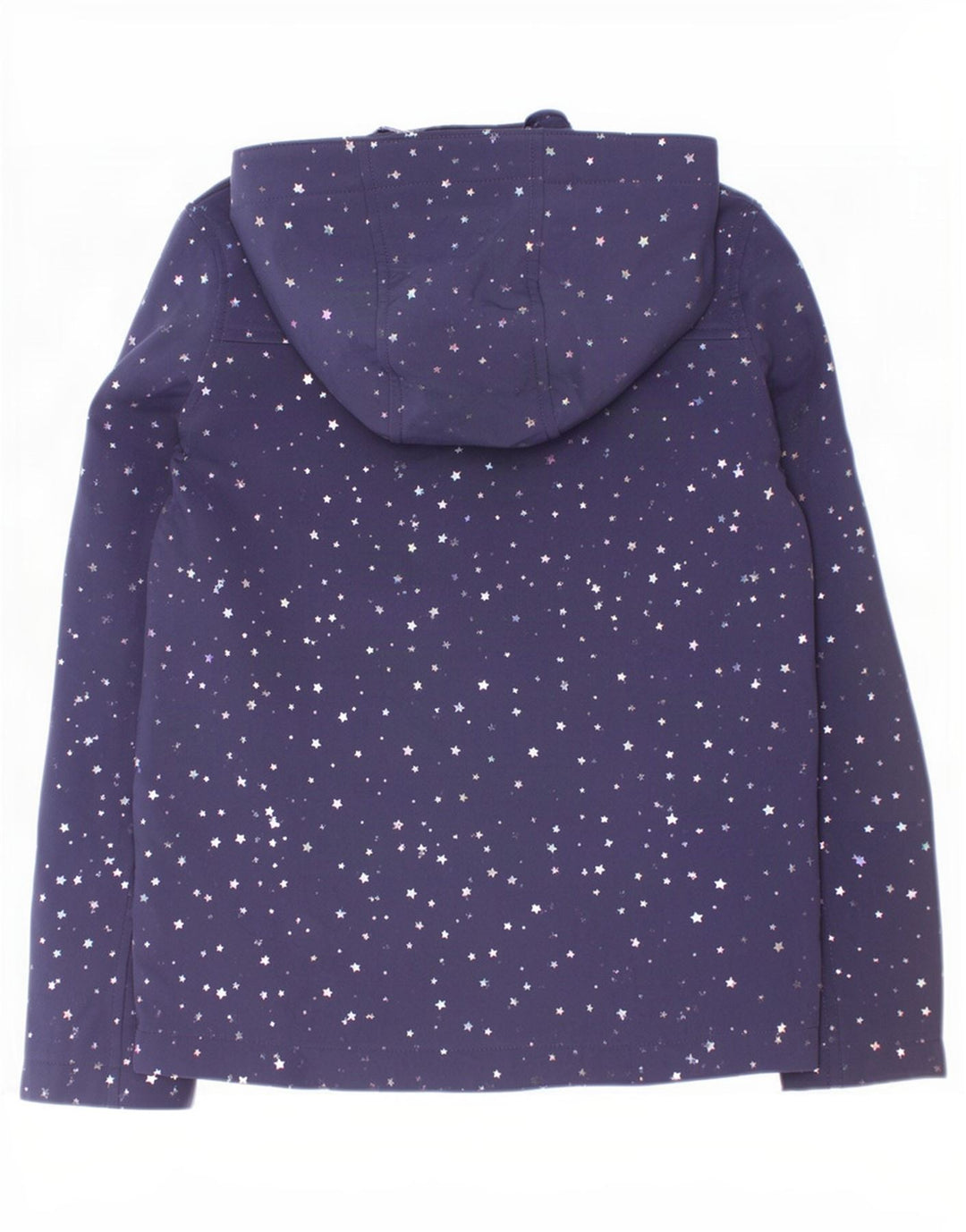 Mountain Warehouse Veste coupe-vent fille 9-10 ans bleu marine à pois