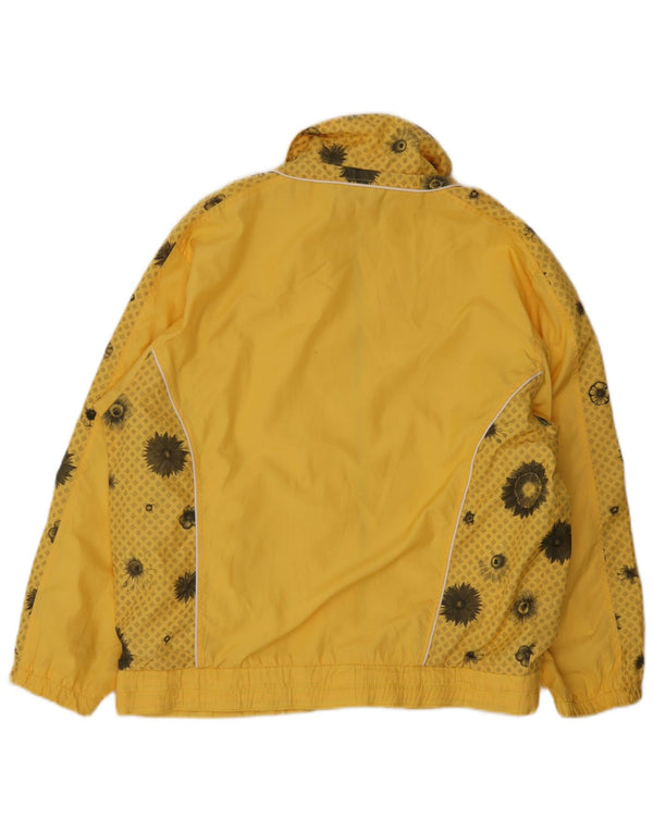 Hibernia Veste de survêtement pour femme UK 18 XL Jaune Floral
