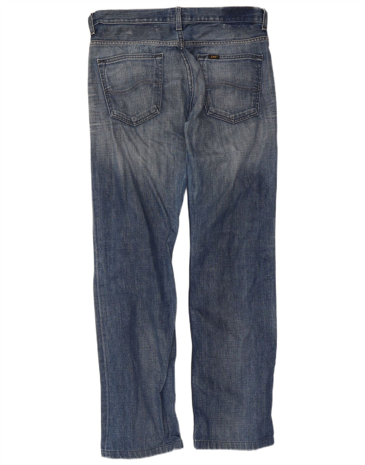 Lee Jean Droit Homme W32 L31 Bleu