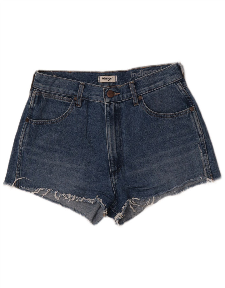 Wrangler Short en jean indigo W27 pour femme en coton bleu petit