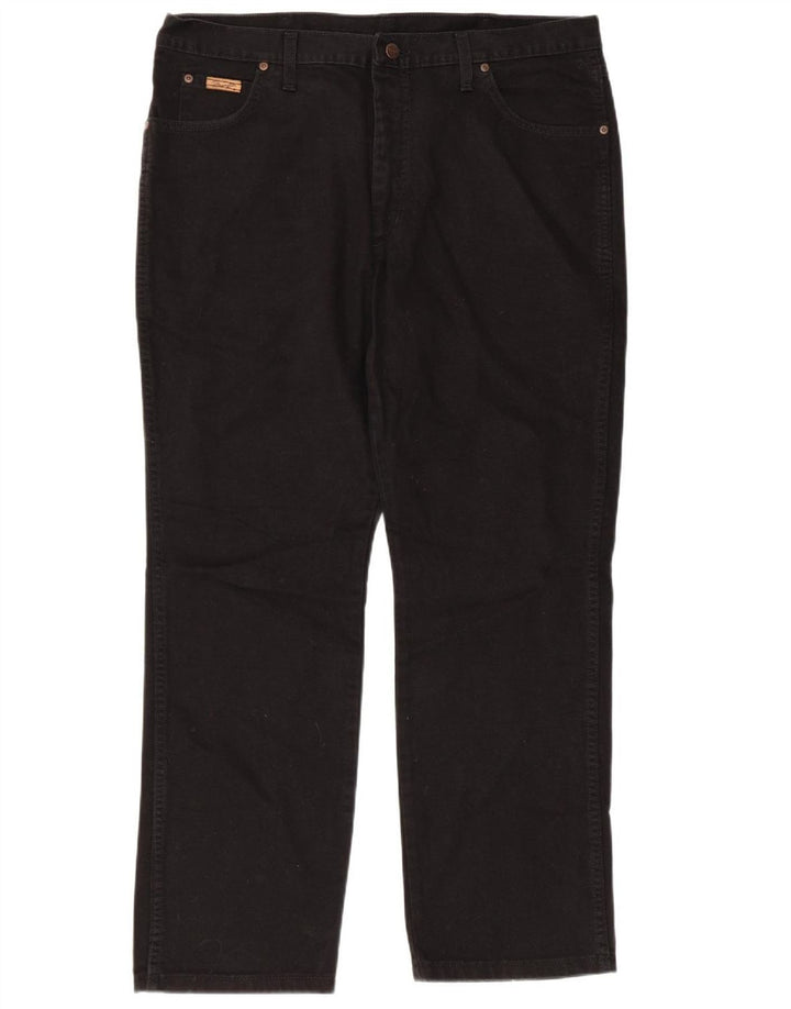 WRANGLER Jean Droit Texas Homme W40 L30 Noir Coton