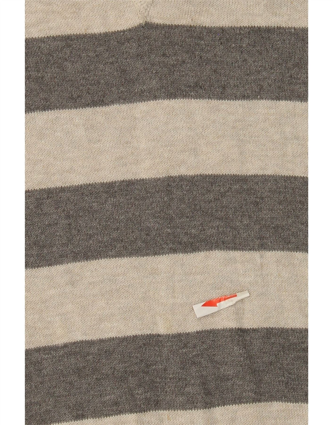 Timberland Pull Ras du Cou Homme Gris Moyen Rayé Coton