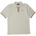 Lotto Polo Homme Blanc Moyen