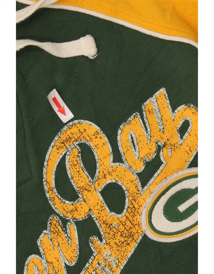 NFL Green Bay Packers Sweat à capuche pour femme UK 16 Grand colorblock vert