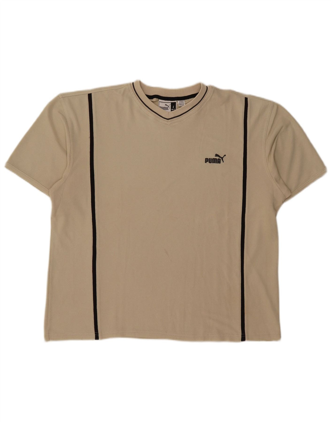 Puma T-Shirt Homme Beige Large