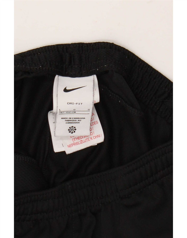 Nike Pantalon de survêtement Dri Fit pour garçon 12-13 ans Large Noir Polyester