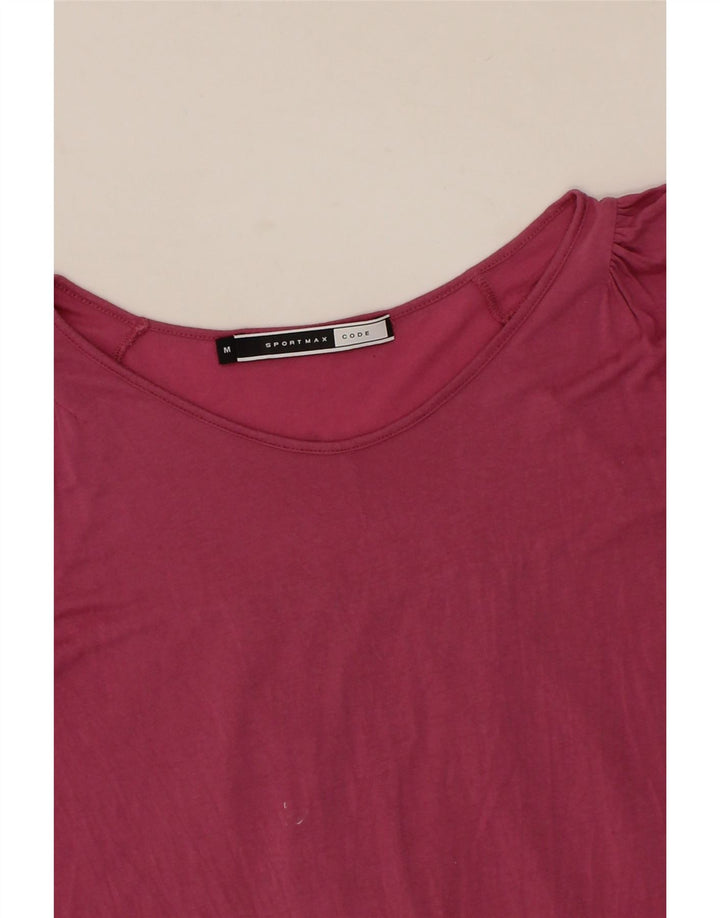 SPORTMAX Womens Blouse Top UK 12 Medium Purple Modal Vintage Sportmax and Second-Hand Sportmax from Messina Hembry 