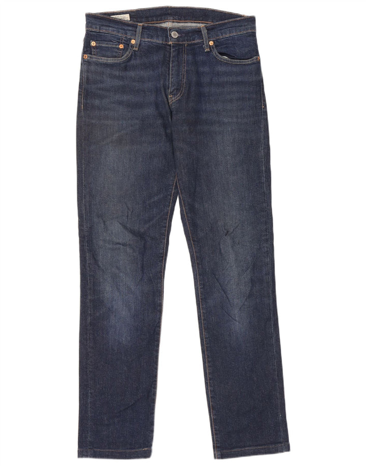 LEVI'S Jean Slim Homme W30 L34 Bleu Coton