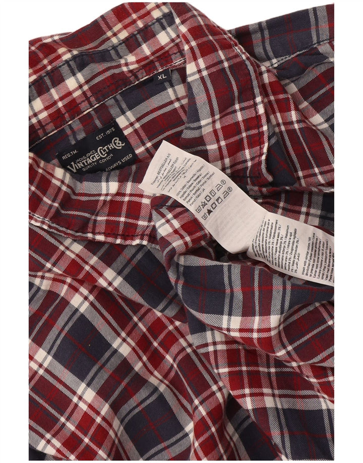 Jack & Jones Chemise Flanelle XL Coton à Carreaux Multicolore Homme