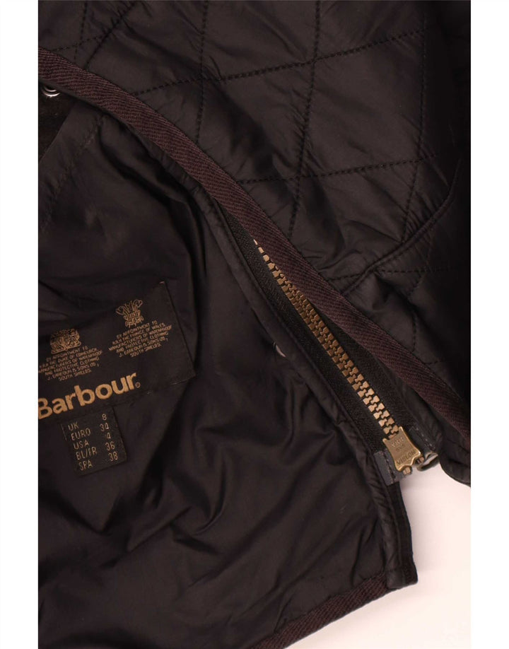 Barbour Veste matelassée pour femme UK 8 Small Noir