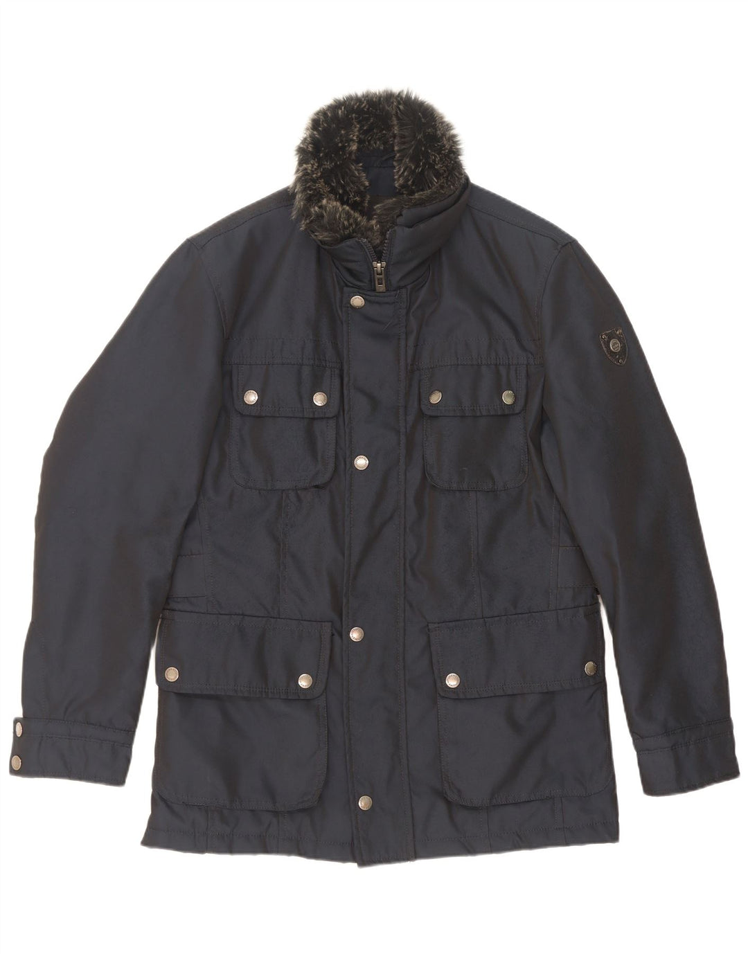 Wampum Veste utilitaire pour homme UK 38 Bleu marine moyen Polyester