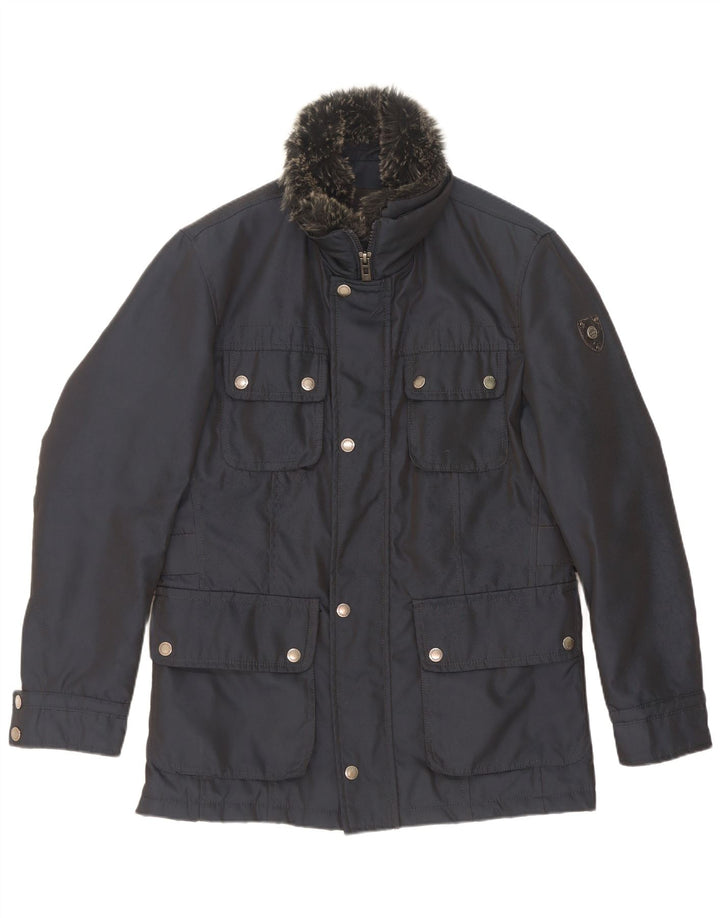 Wampum Veste utilitaire pour homme UK 38 Bleu marine moyen Polyester