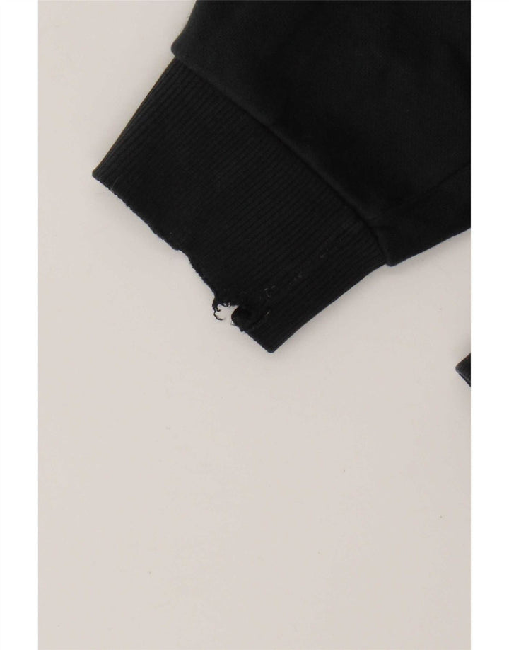 Puma Pull à capuche pour homme en coton noir moyen