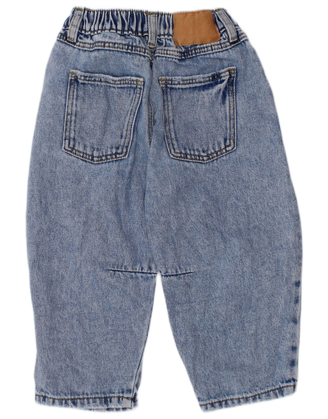 ZARA Jean droit bébé garçon 18-24 mois W18 L12 bleu coton