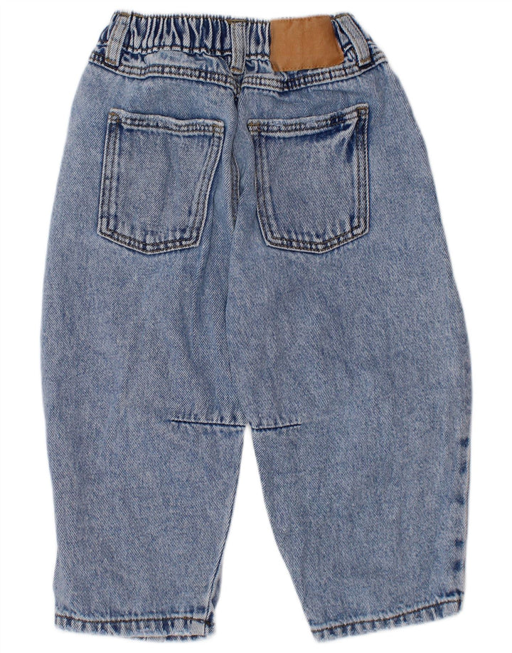 ZARA Jean droit bébé garçon 18-24 mois W18 L12 bleu coton
