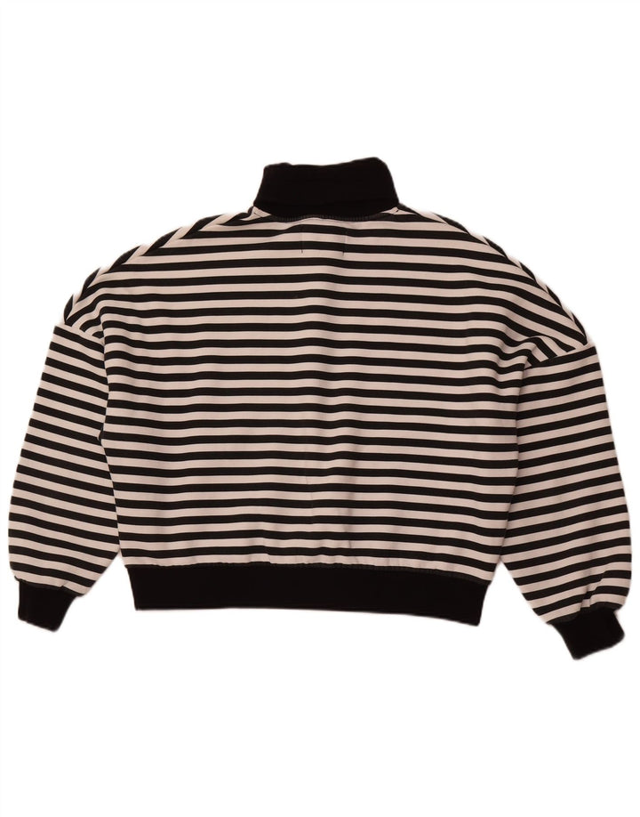 CALVIN KLEIN JEANS Sweat-shirt surdimensionné pour femme UK 14 Large Noir