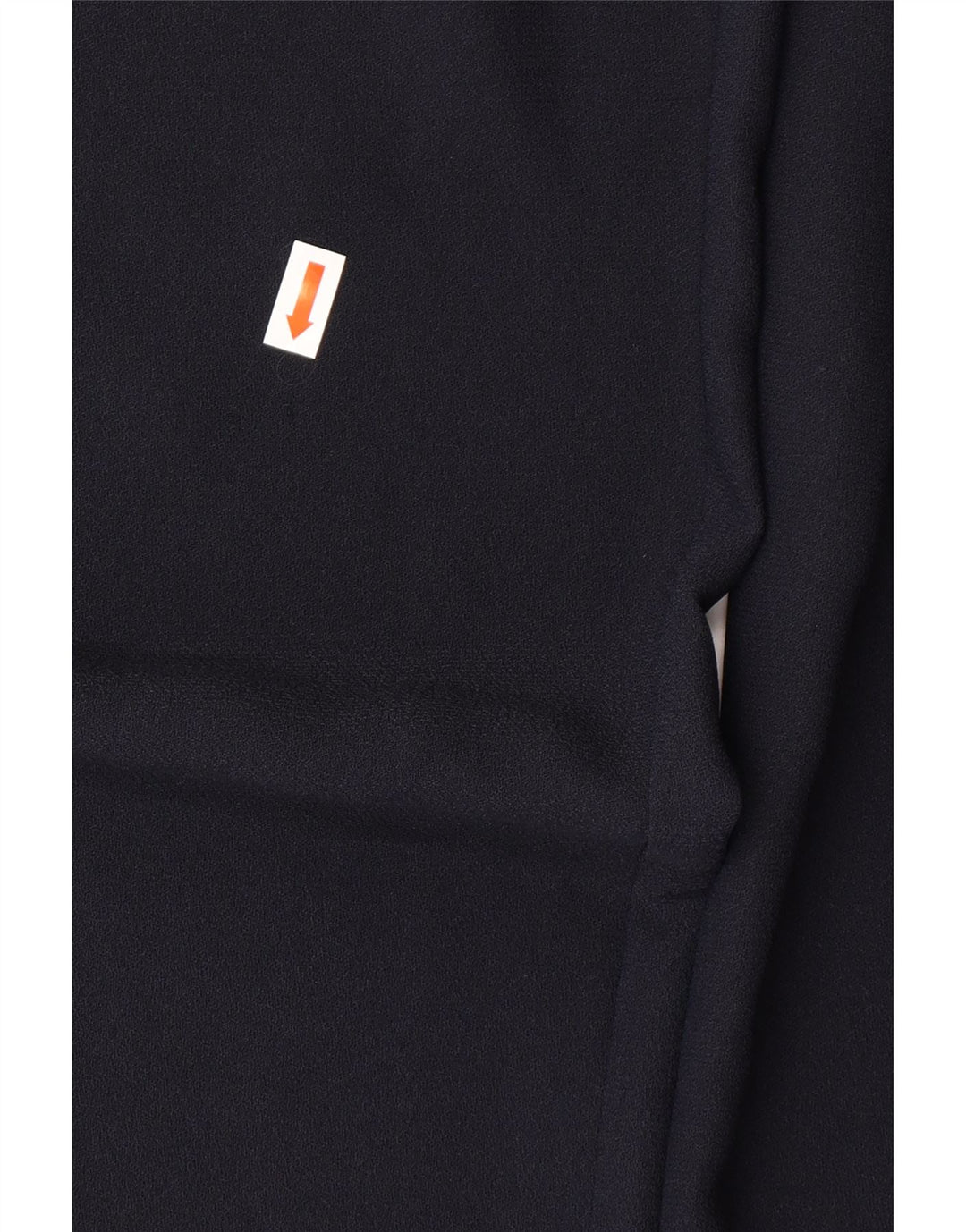 Whistles Pantalon de survêtement pour femme UK 12 Polyester rayé bleu marine moyen