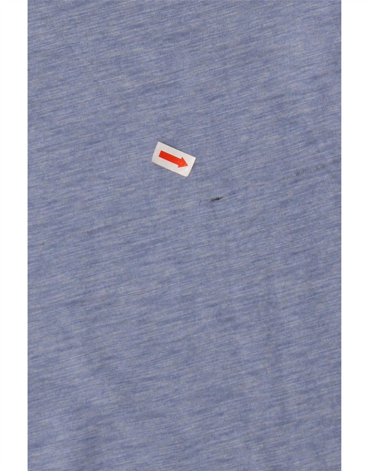 TOMMY HILFIGER T-Shirt Top Garçon 13-14 ans Bleu Moucheté Coton