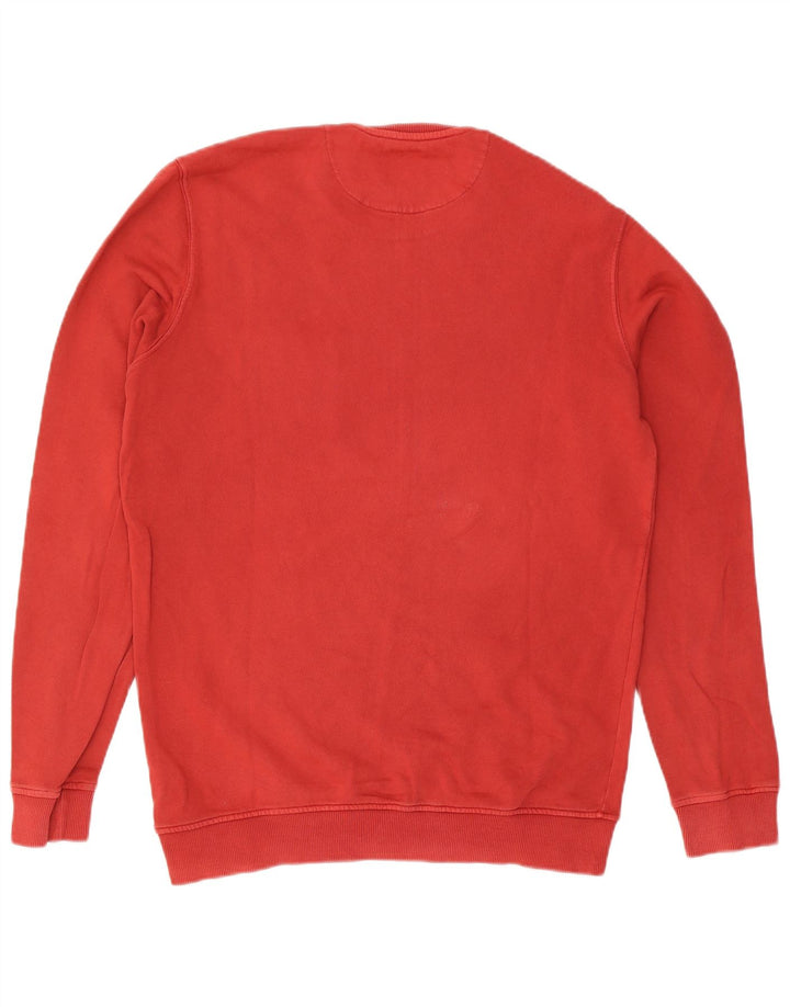 Lyle & Scott Sweat-shirt pour homme en coton rouge Taille L